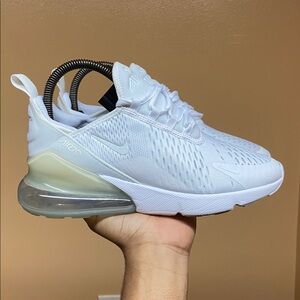 Nike Women's White Air Max 270 Shoes